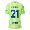 FC Barcelona F. De Jong 21 Tredjedrakt 2024-25 Kortermet FC Barcelona F. De Jong 21 Tredjedrakt 2024-25 Kortermet